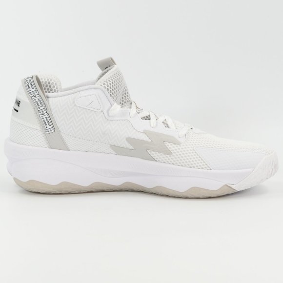 Adidas Dame 8 'Admit One - Cloud White' GY6462 Basketball Sneakers size 10.5 - Picture 4 of 10